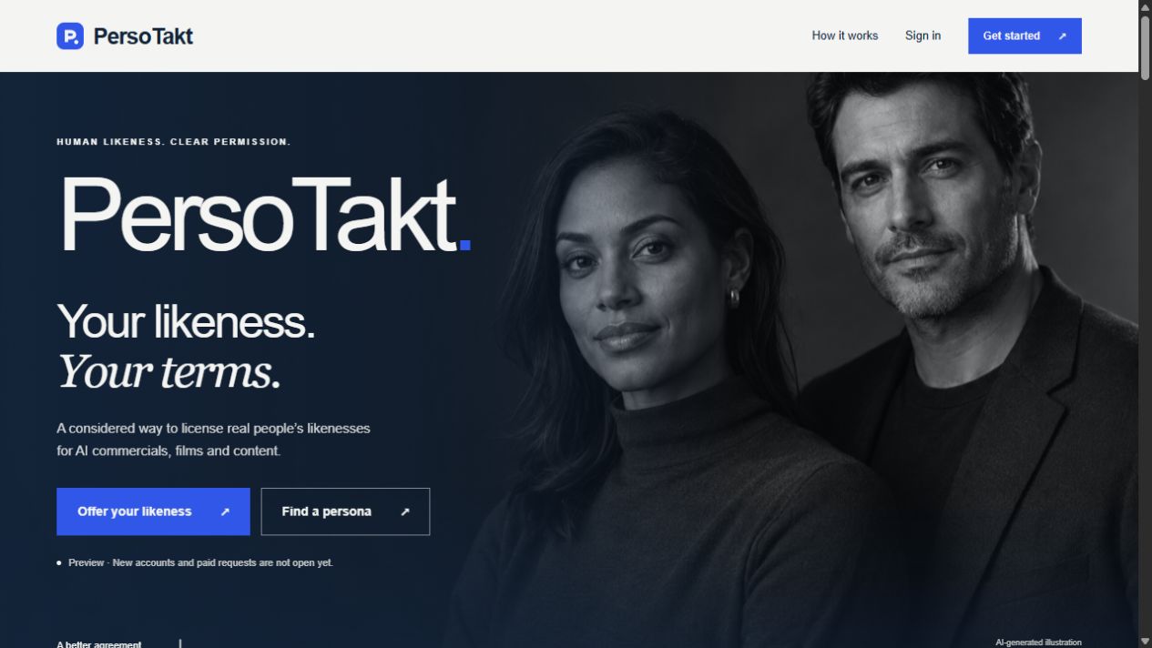 Startseite von PersoTakt
